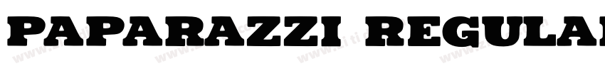 Paparazzi Regular字体转换
